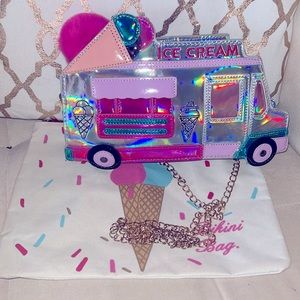 Novelty ice cream crossbody purse with a Ice cream “Bikini Bag